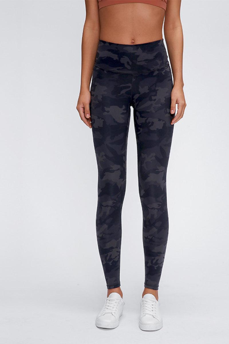 Hidden Elastic Waistband Leggings - MXSTUDIO.COM