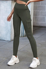 High-Rise Pockets Leggings-MXSTUDIO.COM