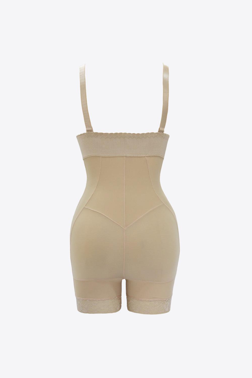 High Waisted Slimming Compression Bodysuit - MXSTUDIO.COM