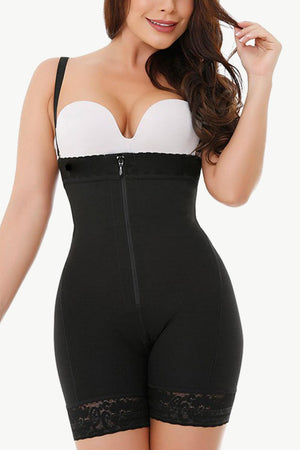 High Waisted Slimming Compression Bodysuit - MXSTUDIO.COM