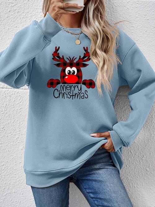 Holiday Delight Merry Christmas Sweatshirt-MXSTUDIO.COM