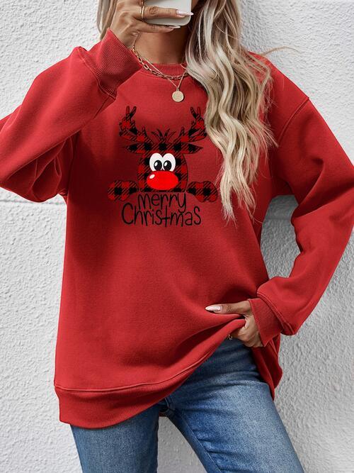 Holiday Delight Merry Christmas Sweatshirt-MXSTUDIO.COM