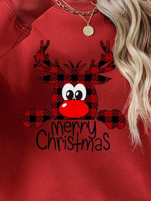 Holiday Delight Merry Christmas Sweatshirt-MXSTUDIO.COM