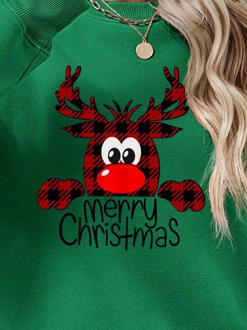 Holiday Delight Merry Christmas Sweatshirt-MXSTUDIO.COM