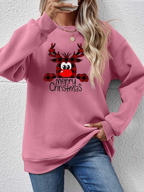 Holiday Delight Merry Christmas Sweatshirt-MXSTUDIO.COM