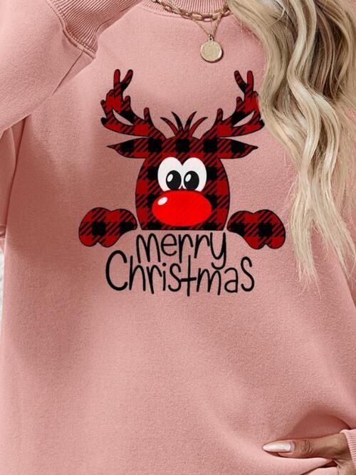 Holiday Delight Merry Christmas Sweatshirt-MXSTUDIO.COM