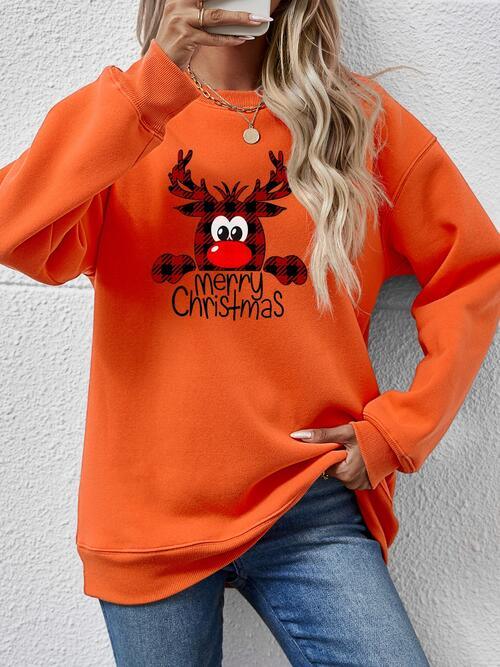 Holiday Delight Merry Christmas Sweatshirt-MXSTUDIO.COM