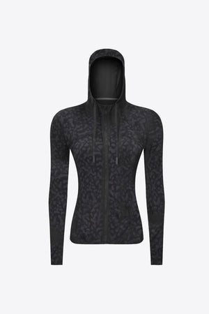 Hooded Athletic Jacket With Pockets - MXSTUDIO.COM