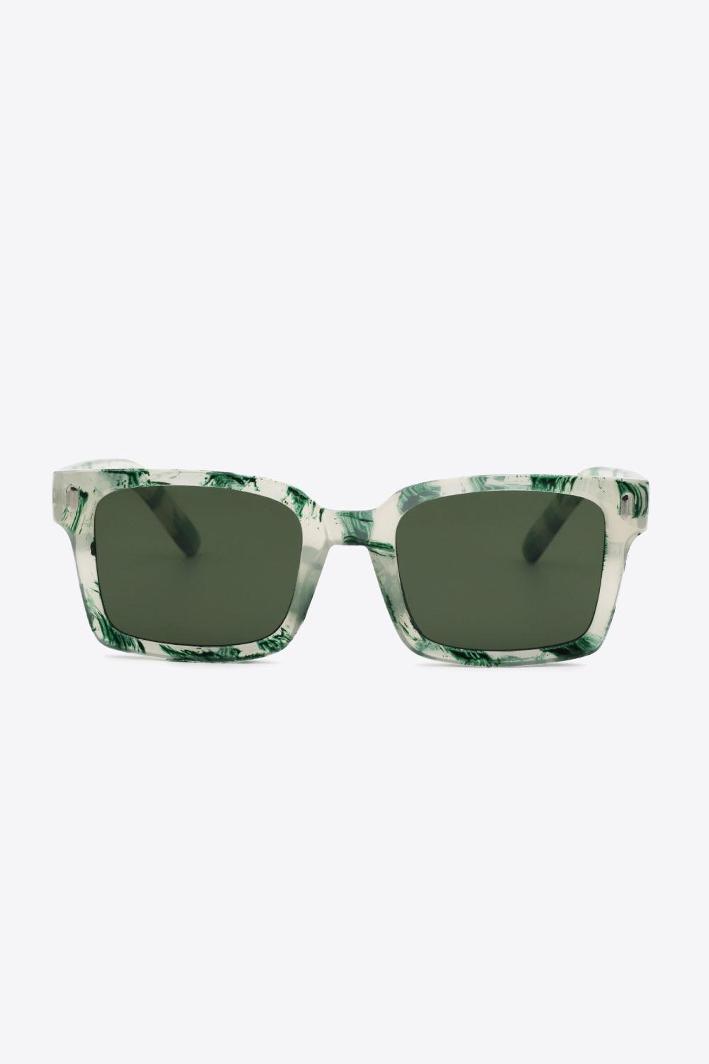 Iconic Lifestyle Women's Square Polycarbonate Sunglasses - MXSTUDIO.COM