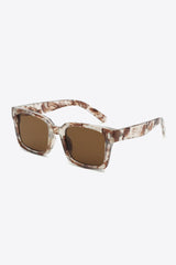 Iconic Lifestyle Women's Square Polycarbonate Sunglasses - MXSTUDIO.COM