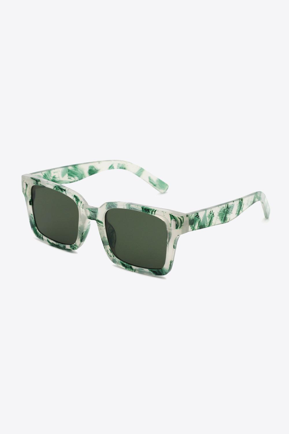 Iconic Lifestyle Women's Square Polycarbonate Sunglasses - MXSTUDIO.COM