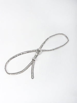 Impeccably Dressed Rhinestone Chain Belt - MXSTUDIO.COM