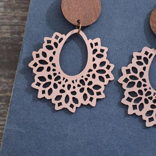 Improving Style Cutout Geometric Dangle Earrings-MXSTUDIO.COM