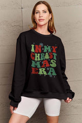 In My Christmas Era Plus Size Graphic Sweatshirt-MXSTUDIO.COM