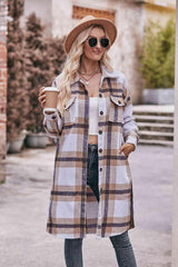 Incomparable Warmth Plaid Long Coat - MXSTUDIO.COM