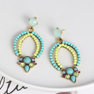 Incredible Alloy Geometric Dangle Earrings-MXSTUDIO.COM