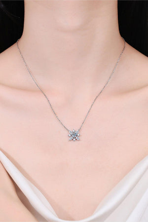 Incredible Zircon Accent Moissanite Necklace - MXSTUDIO.COM