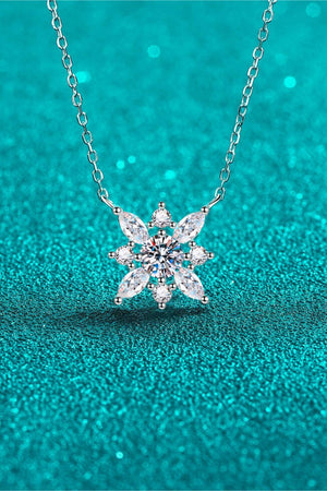 Incredible Zircon Accent Moissanite Necklace - MXSTUDIO.COM