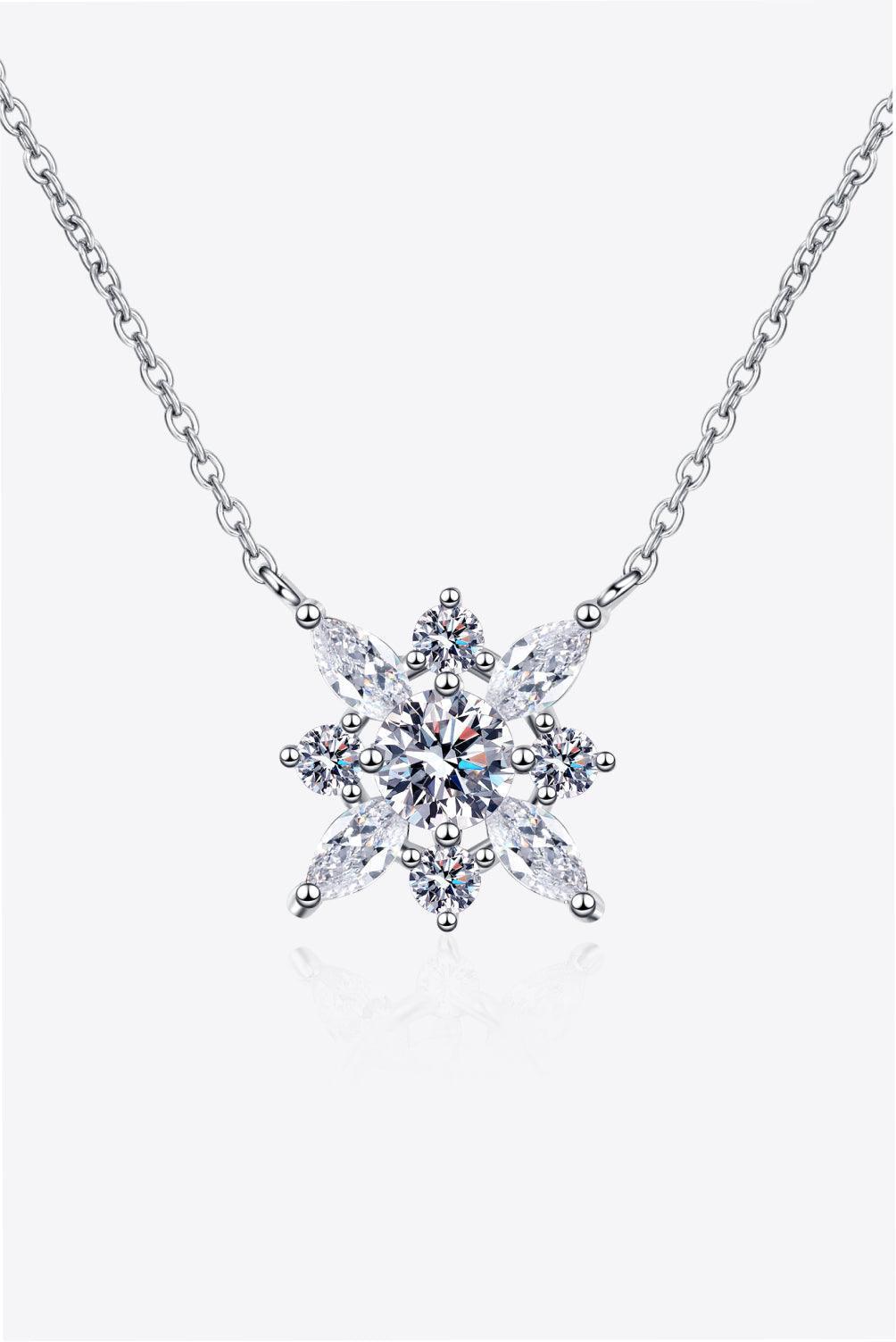 Incredible Zircon Accent Moissanite Necklace - MXSTUDIO.COM