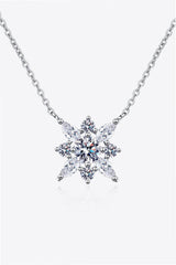 Incredible Zircon Accent Moissanite Necklace - MXSTUDIO.COM