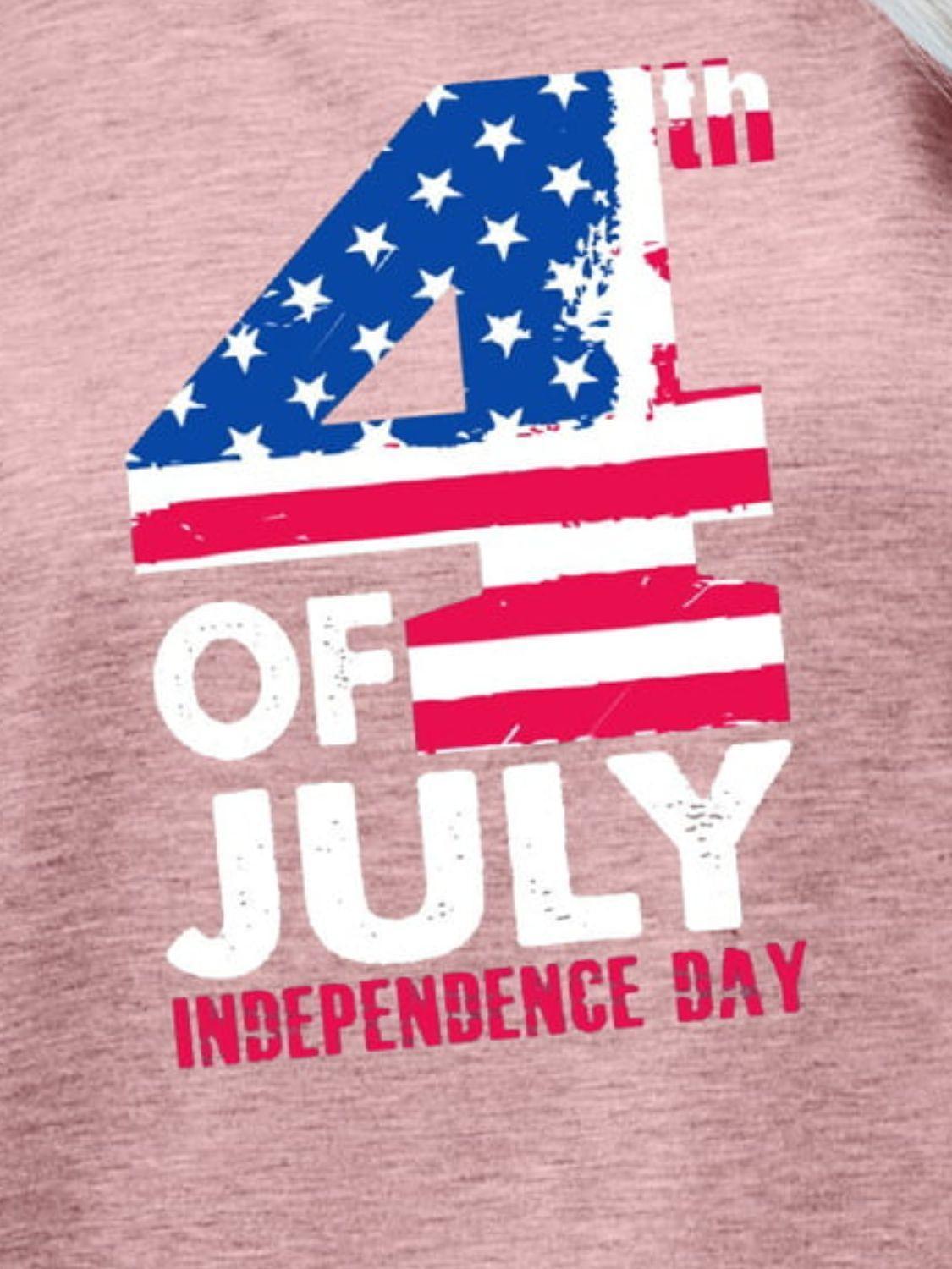 Independence Day US Flag 4th of July T Shirt - MXSTUDIO.COM