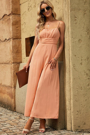 Influential Woman Sleeveless Wide Leg Jumpsuit - MXSTUDIO.COM