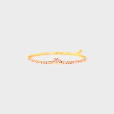 a yellow bracelet with a star on it