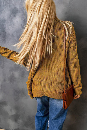 Instinctively Huggable Pocketed Button Down Cardigan - MXSTUDIO.COM