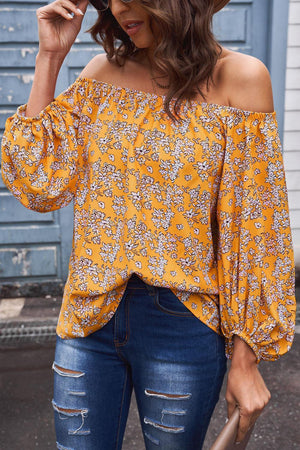 Interesting Off-Shoulder Blouse - MXSTUDIO.COM