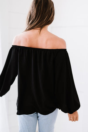 Interesting Off-Shoulder Blouse - MXSTUDIO.COM