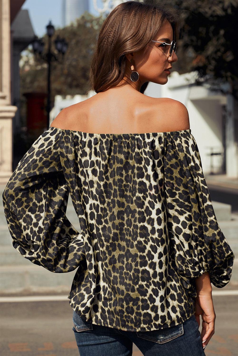 Interesting Off-Shoulder Blouse - MXSTUDIO.COM