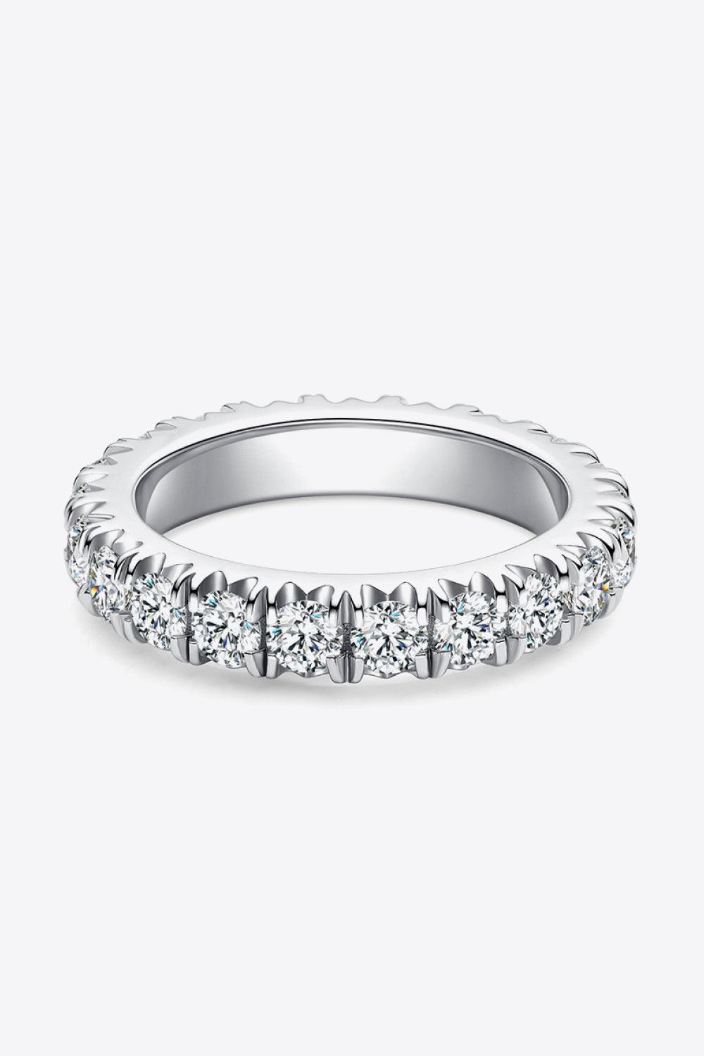 Intimately Important 2.3 Carat Moissanite Eternity Ring - MXSTUDIO.COM