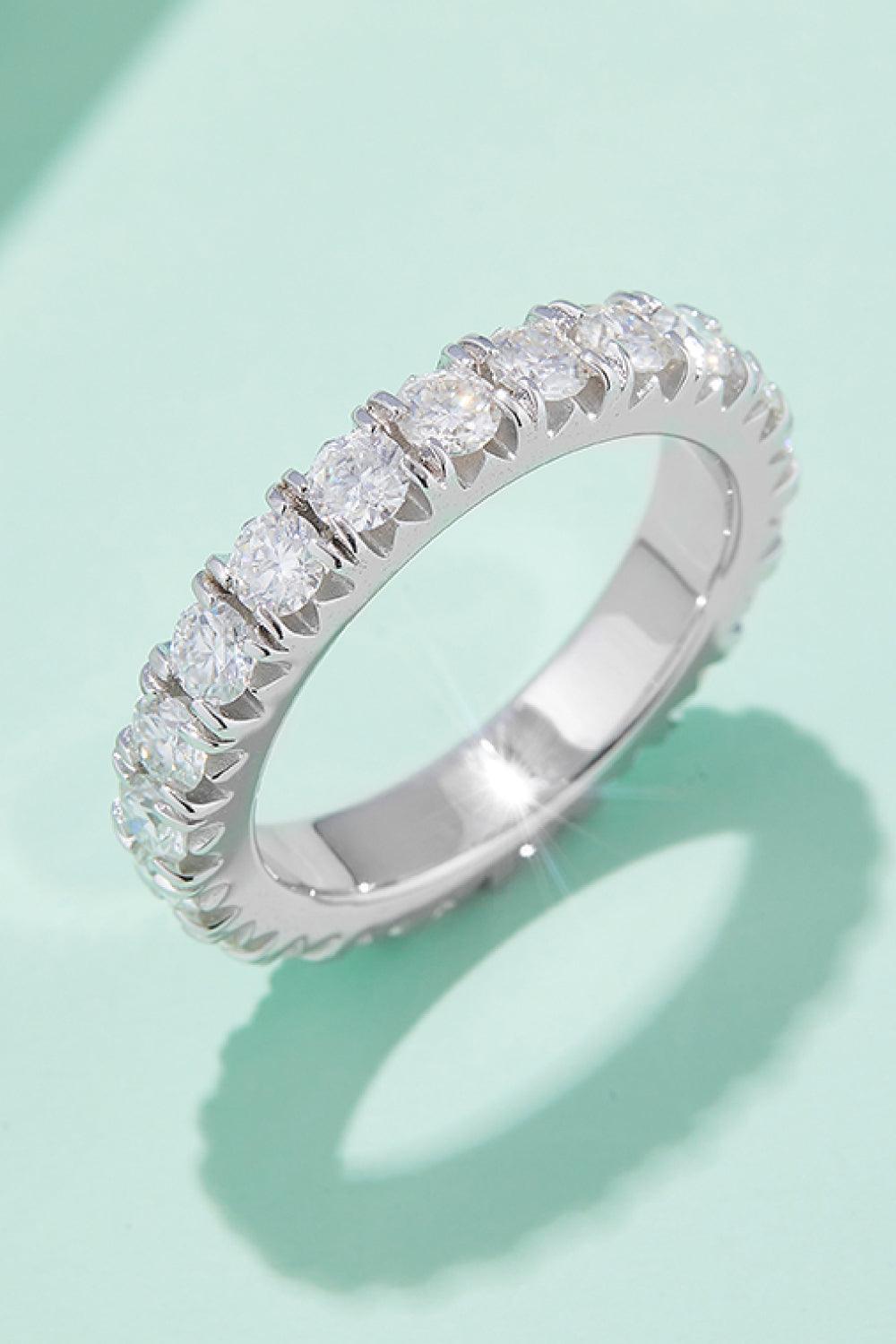 Intimately Important 2.3 Carat Moissanite Eternity Ring - MXSTUDIO.COM