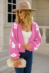 Invigorating Floral Cardigan - MXSTUDIO.COM