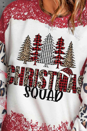 Jolly Holiday Christmas Tree Sweatshirt-MXSTUDIO.COM