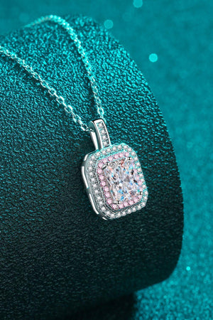 Jubilant 1 Carat Moissanite Necklace Womens - MXSTUDIO.COM