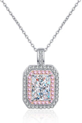 Jubilant 1 Carat Moissanite Necklace Womens - MXSTUDIO.COM