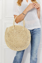 Justin Taylor Trendsetter Ivory Straw Rattan Handbag - MXSTUDIO.COM