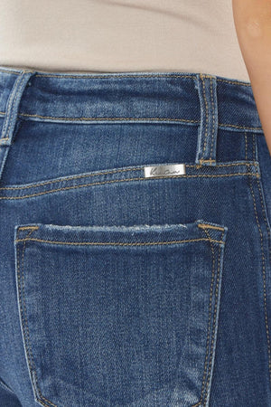 a close up of a person's jeans pocket