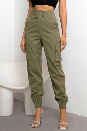 Lady Adventurer High Waist Jogger Cargo Pants - MXSTUDIO.COM