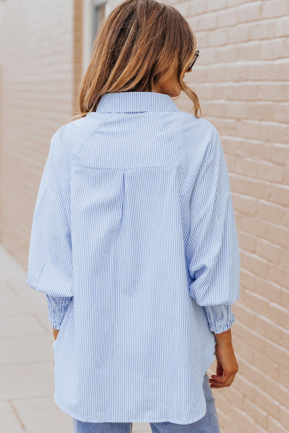 Laid-Back Life Long Sleeve Button Down Shirt - MXSTUDIO.COM