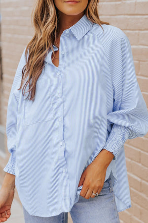 Laid-Back Life Long Sleeve Button Down Shirt - MXSTUDIO.COM