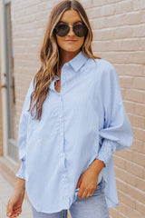 Laid-Back Life Long Sleeve Button Down Shirt - MXSTUDIO.COM