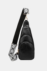 Large PU Leather Women's Sling Backpack - MXSTUDIO.COM