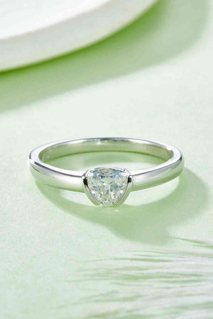 a close up of a ring on a table