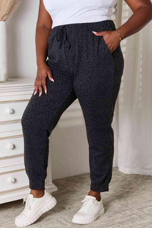 Leisure Ready Spandex Black Jogger - MXSTUDIO.COM