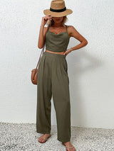 Life of the Party Backless Top and Pants Set - MXSTUDIO.COM