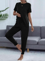 Lightweight Top And Pants 2 Piece Outfit Lounge Set - MXSTUDIO.COM