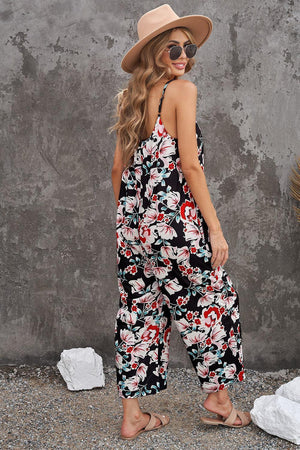 Lively Spaghetti Strap Scoop Neck Jumpsuit - MXSTUDIO.COM