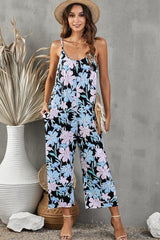 Lively Spaghetti Strap Scoop Neck Jumpsuit - MXSTUDIO.COM